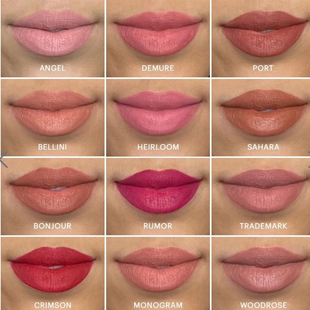 💎 Glow Skin Beauty GlowMinerals Suede Matte Lip Crayon Monogram Full-Size